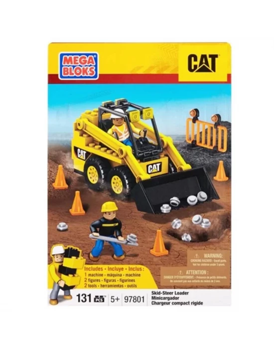 Mega Bloks Cat Mini Blok Dozer Oyun Seti