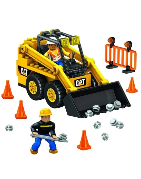 Mega Bloks Cat Mini Blok Dozer Oyun Seti
