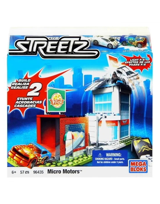 Mega Bloks Streetz Micro Motors Oyun Seti