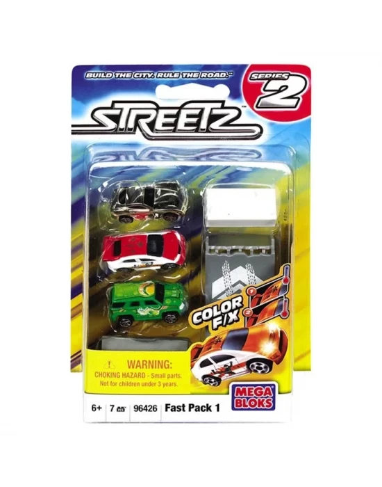 Mega Bloks Streetz Color Fix Araçlar