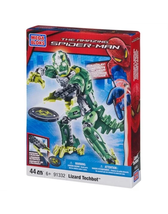 Mega Bloks The Amazing Lizard Techbot Oyun Seti