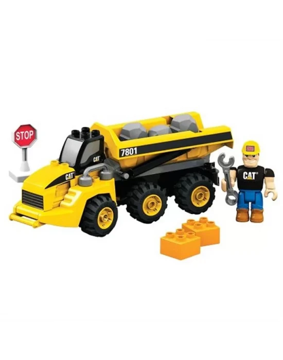 Mega Bloks Cat Articulated Dump Truck Oyun Seti