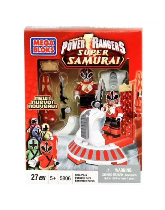Mega Bloks Power Rangers Süper Samurai Hero Ss Kırmızı