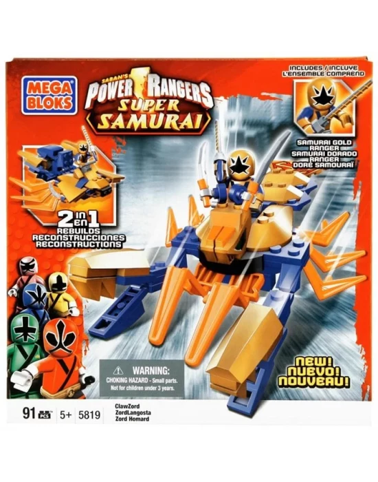 Mega Bloks Power Rangers Ss ClawZords Oyun Seti