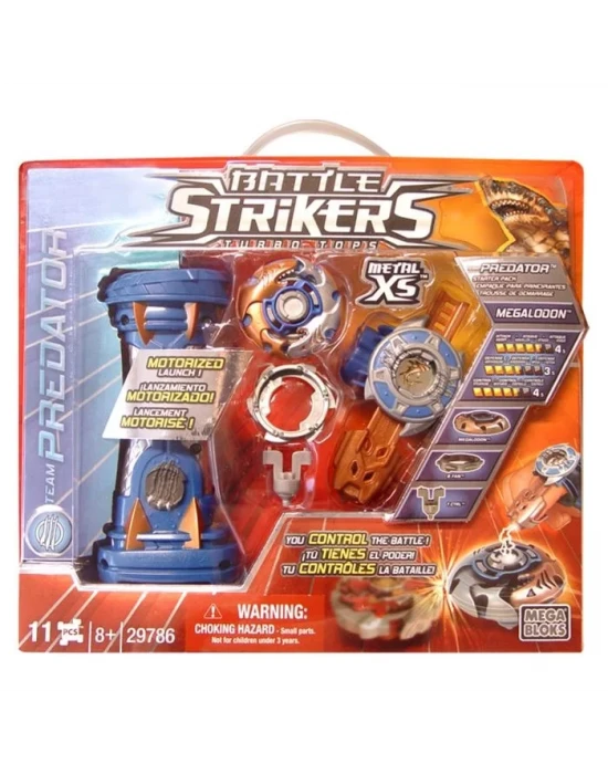 Mega Bloks Battle Strikers Başlangıç Seti Mavi