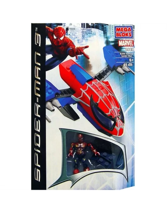 Mega Bloks Spiderman ve Savaş Uçağı