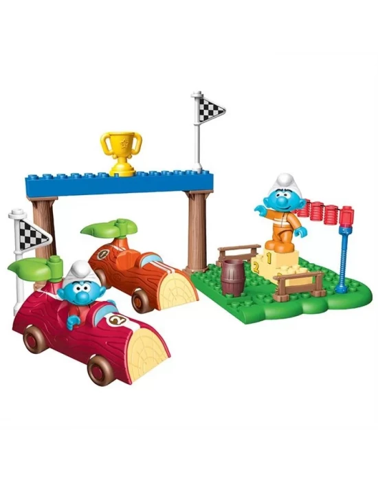 Mega Bloks Şirinler Yarış Pisti Oyun Seti