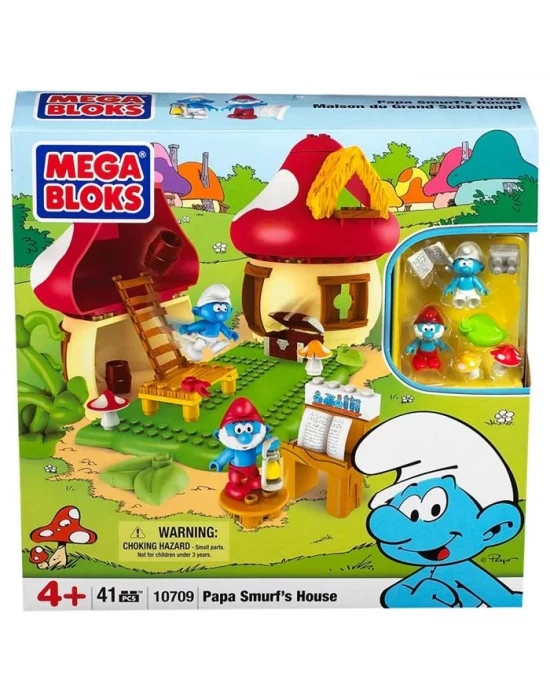 Mega Bloks Şirin Babanın Evi 41 Parça