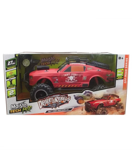 Maisto Tech 1:10 1967 Ford Mustang GT R/C Uzaktan Kumandali Araba