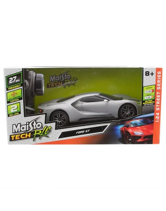 Maisto Tech 1:24 Ford GT Uzaktan Kumandalı Araba Gri