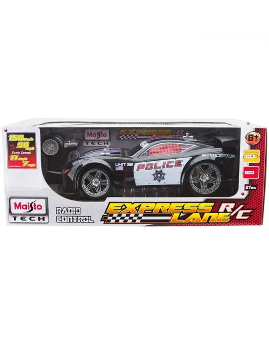 Maisto Tech 1:14 Express Lane Uzaktan Kumandalı Araba SİYAH