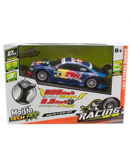 Maisto Tech 1:24 2015 Audi RS 5 DTM Uzaktan Kumandalı Araba Mavi