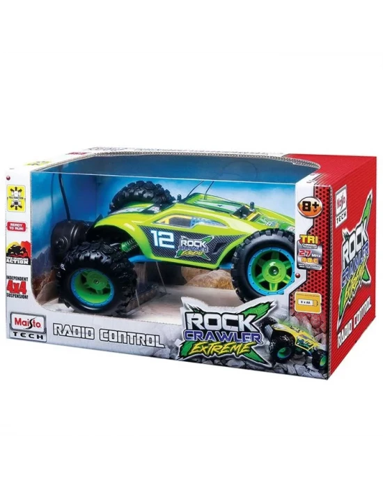 Maisto Tech Rock Crawler Extreme Uzaktan Kumandalı Araba Yeşil