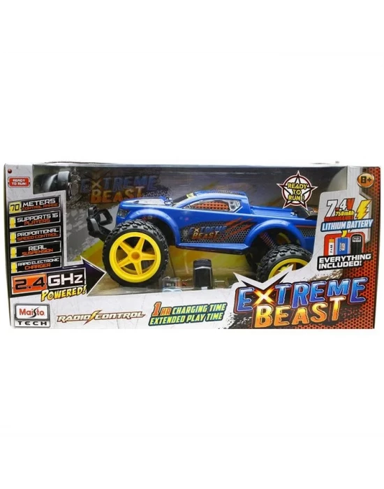 Maisto Extreme Beast Uzaktan Kumandalı Araba Mavi