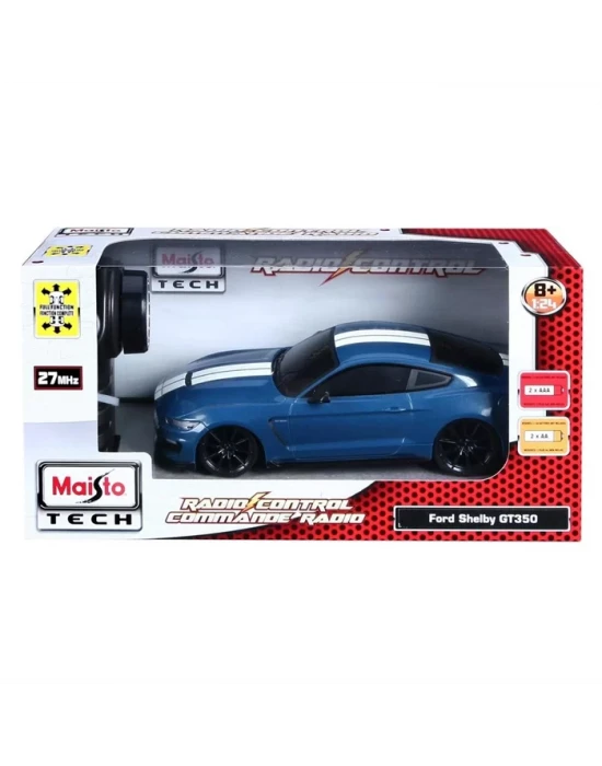 Maisto Ford Shelby GT350 Uzaktan Kumandalı Araba 1:24 Lacivert