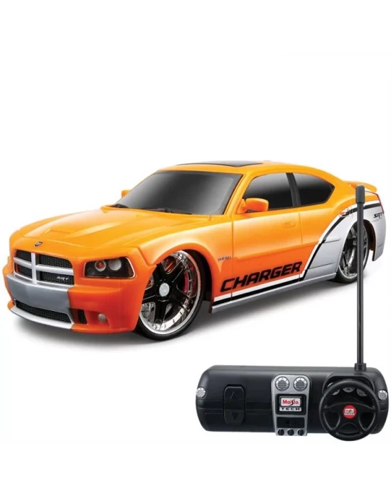 Maisto Tech 1:24 Dodge SRT 2006 Uzaktan Kumandalı Araba Turuncu