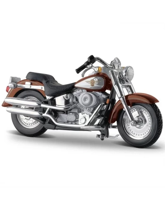 Maisto Harley Davidson 2000 FLSTF Fat Boy 1:24 Motorsiklet