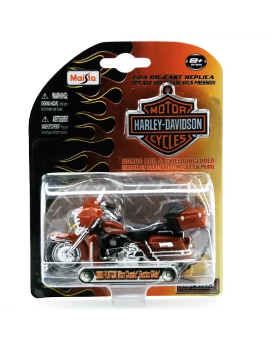 Maisto 1:24 Harley Davidson 2005 FLHCUI Classic Motorsiklet
