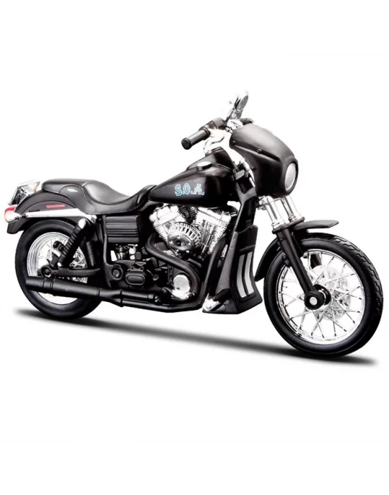 Sons Of Anarchy 2006 Harley Davidson Street Bob TIG 1:24 Model Mo