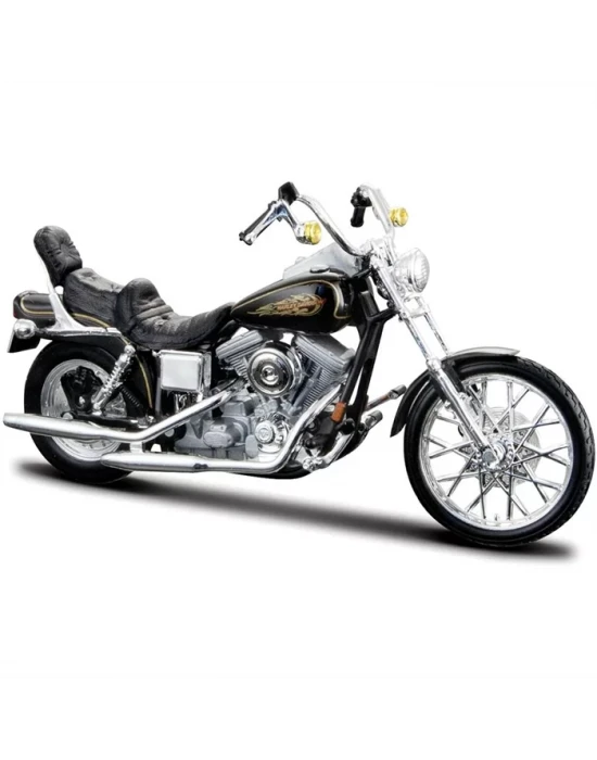 Maisto Harley Davidson 1997 FXDWG Dyna 1:18 Model Motorsiklet