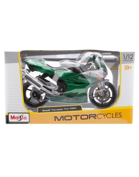 Maisto Benelli Tornado 1130 Diecast Model Motorsiklet 1:12