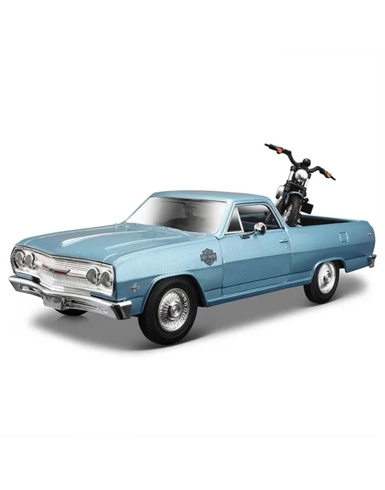 Maisto 1:25 Harley-Davidson 1965 Chevrolet El Camino Model Araba
