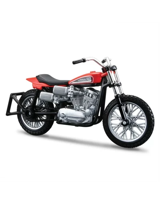 Maisto Harley Davidson 1972 XR750 Racing Bike 1:18 Model Motorsik