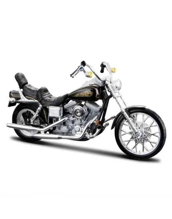 Maisto Harley Davidson 1997 FXDWG Dyna 1:18 Model Motorsiklet