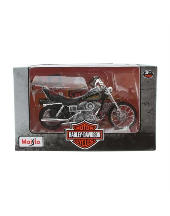 Maisto Harley Davidson 1997 FXDWG Dyna 1:18 Model Motorsiklet