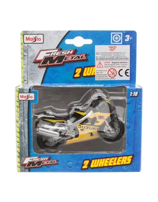 Maisto 1:18 Suzuki GSX-R600 Model Motorsiklet