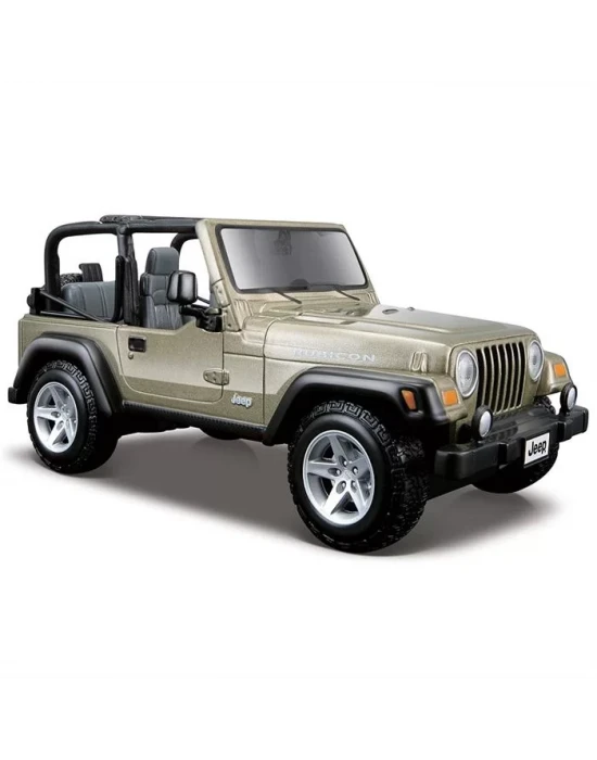 Maisto JeepWrangler Rubicon 1:27 Model Araba S/E Yeşil