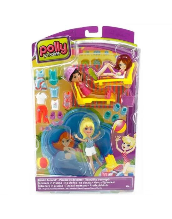 Polly ve Arkadaşları Eğlencede Havuz Partisi