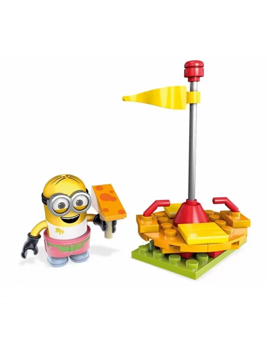 Mega Bloks Minions Cheese Merry-Go-Rount Eğlence Paketi