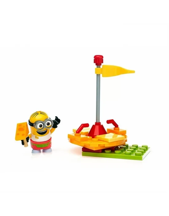 Mega Bloks Minions Cheese Merry-Go-Rount Eğlence Paketi