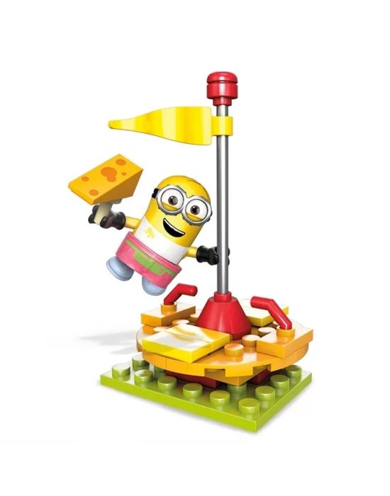Mega Bloks Minions Cheese Merry-Go-Rount Eğlence Paketi