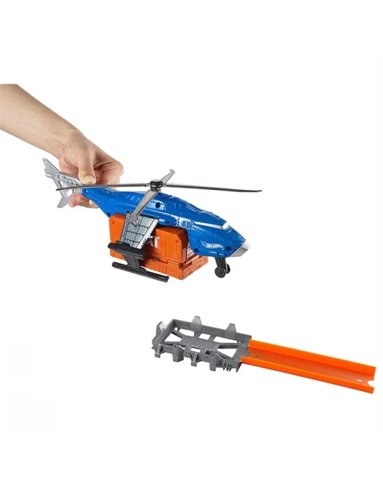 Hot Wheels Süper Swat Copter Kurtarma Ekibi Oyun Seti