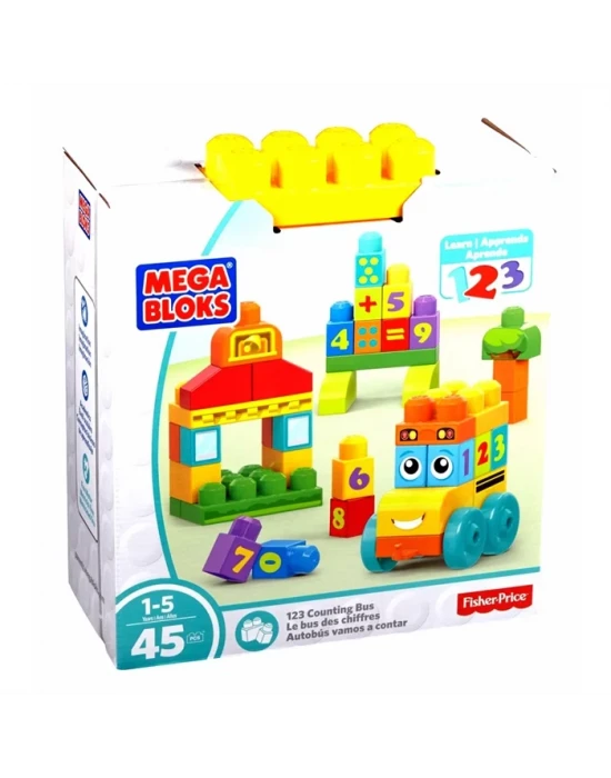 Fisher Price Mega Bloks Eğlenceli  Sayı Treni