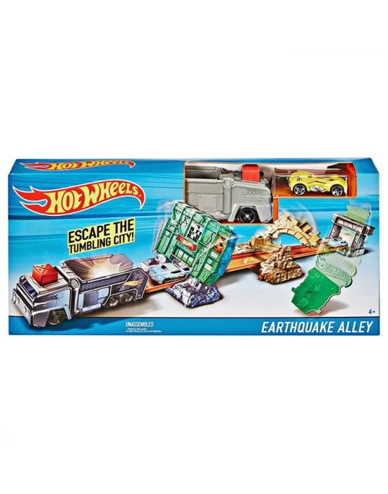 Hot Wheels Earthquake Alley Yarış Seti