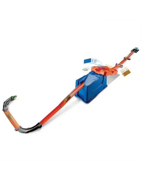 Hot Wheels Track Builder Kutulu Uzman Serisi Yarış Seti DWW95