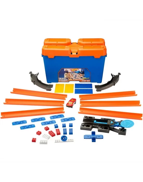 Hot Wheels Track Builder Kutulu Uzman Serisi Yarış Seti DWW95