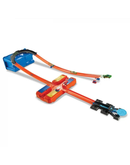 Hot Wheels Track Builder Kutulu Uzman Serisi Yarış Seti DWW95