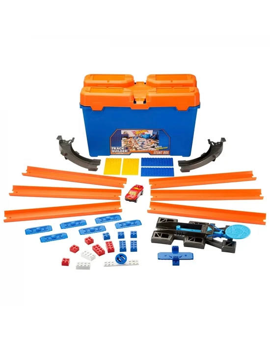 Hot Wheels Track Builder Kutulu Uzman Serisi Yarış Seti DWW95
