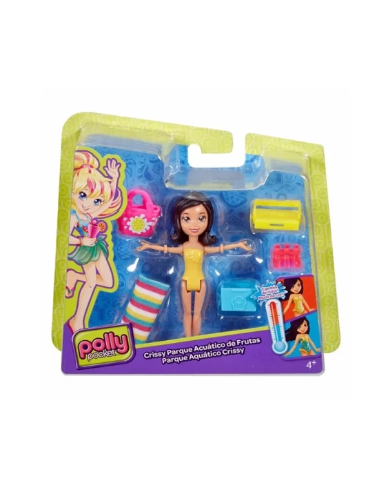 Polly Pocket Crissy Renk Değiştiren Kıyafet Oyun Seti