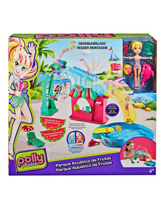 Polly Pocket Figürlü Su Parkı Oyun Seti