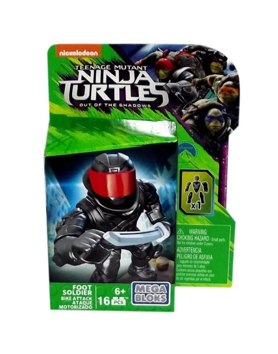 Mega Bloks Ninja Kaplumbağalar Foot Soldier 2 Micro Figür