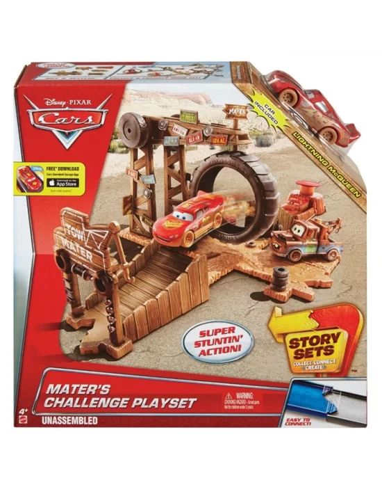 Cars Mater’s Challange Tow Yard Oyun Seti
