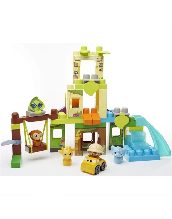 Mega Bloks Fisher-Price Swing and Slide Jungle 1-5 Yaş