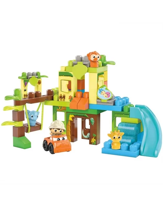 Mega Bloks Fisher-Price Swing and Slide Jungle 1-5 Yaş