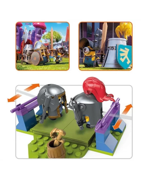 Mega Bloks Minions Medieval Misçhıef Oyun Seti DPG69