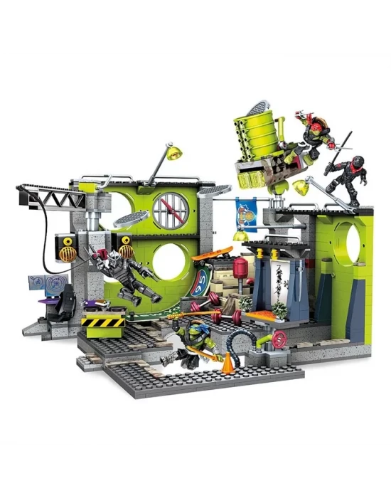 Mega Bloks Ninja Kaplumbağalar Movie Sewer Hideout Oyun Seti